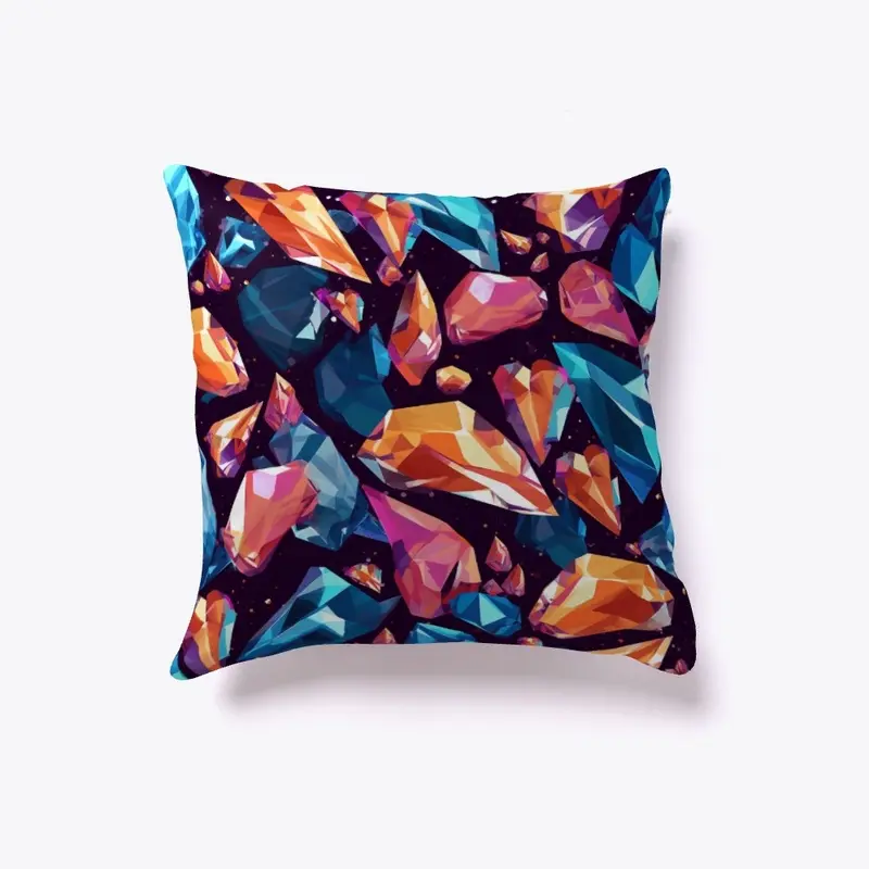 Crystal Pattern Pillow